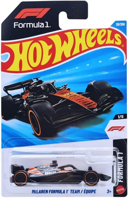 Hot Wheels McLaren Formula One Team F1 1/5 20/250 escala