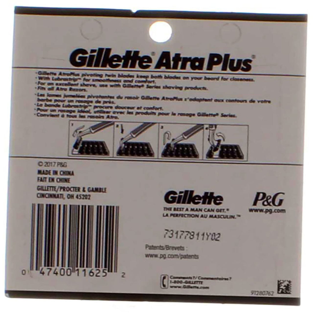 Gillette Cartuchos Atra Plus, 10 CT (paquete de 3)