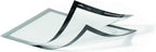 Durable Duraframe Plus - Soporte magnético para documentos en tamaño carta de 8.5 x 11 pulgadas, marco plateado, paquete de 2