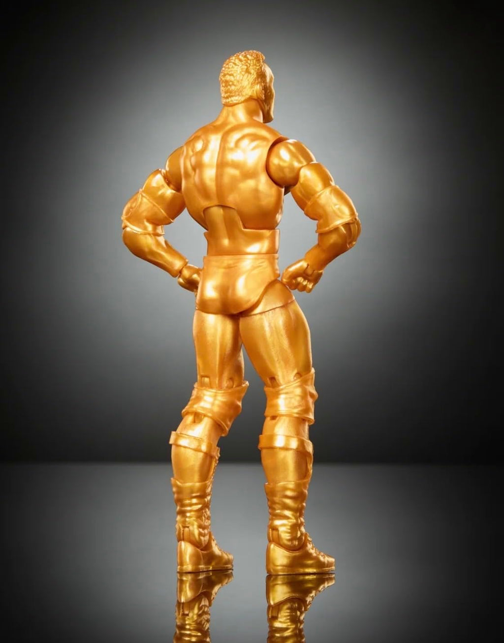WWE Rock Final Boss Gold Collectors Edition Mattel Elite Collection Series 125 Wrestling Action Wrestler Figura de juguete