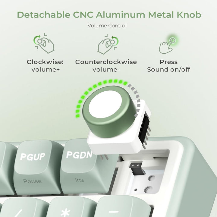 RK ROYAL KLUDGE R98 Pro - Teclado mecánico con cable, teclado RGB p...