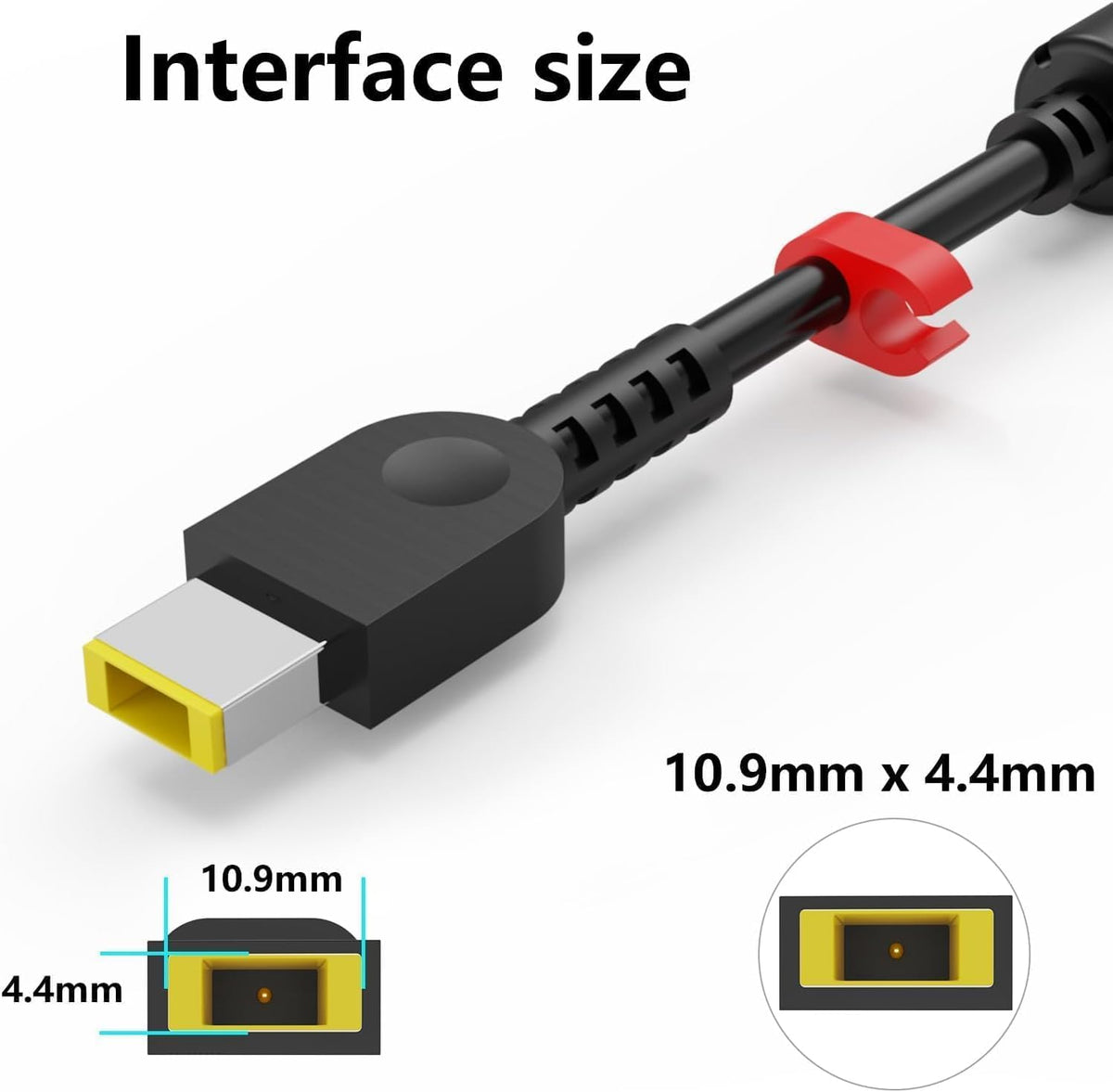 Cargador de punta delgada de 230 W para Lenovo Legion 5 7 5P C7 S7 ADL230NLC3A