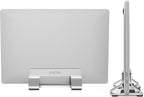 Psitek Soporte vertical de aluminio para laptop, soporte de acoplam...