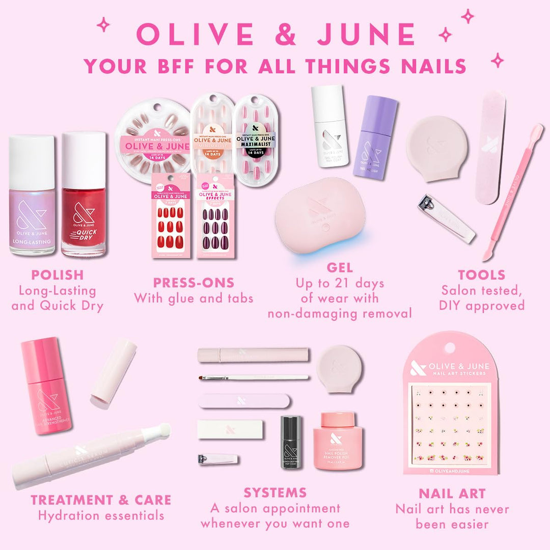 Olive &amp; June Kit de inicio de gel | Incluye herramientas para u...