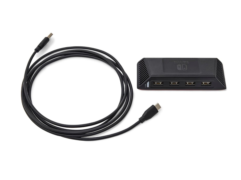 PowerA, NSAC0245-01, hub USB 2.0 de 4 puertos