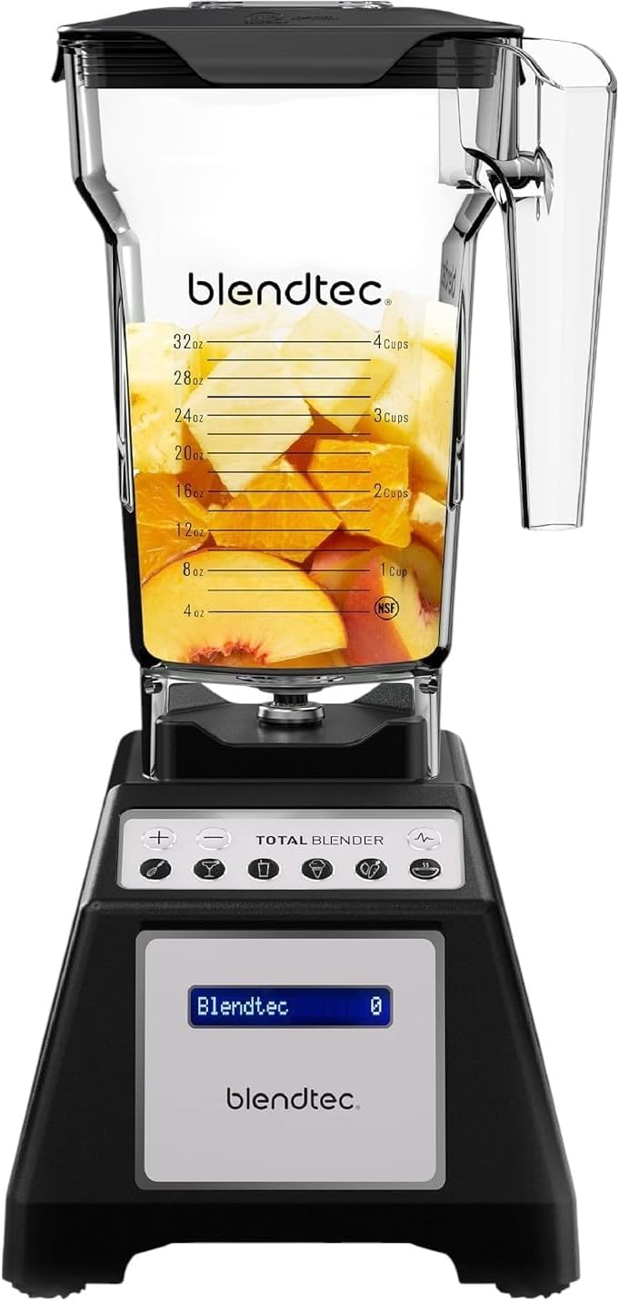 Blendtec Total Blender Classic (negro) & Jarra FourSide de 75 oz*