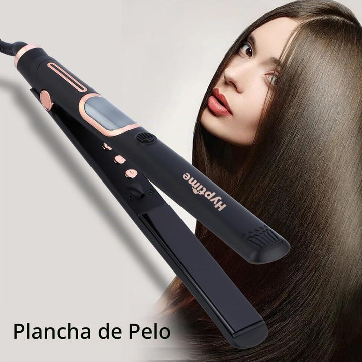 HYPTIME Plancha plana de cerámica de titanio de 2 pulgadas, control...