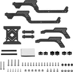 INJORA LCG Kit de chasis de fibra de carbono con bandeja de batería para TRX4M