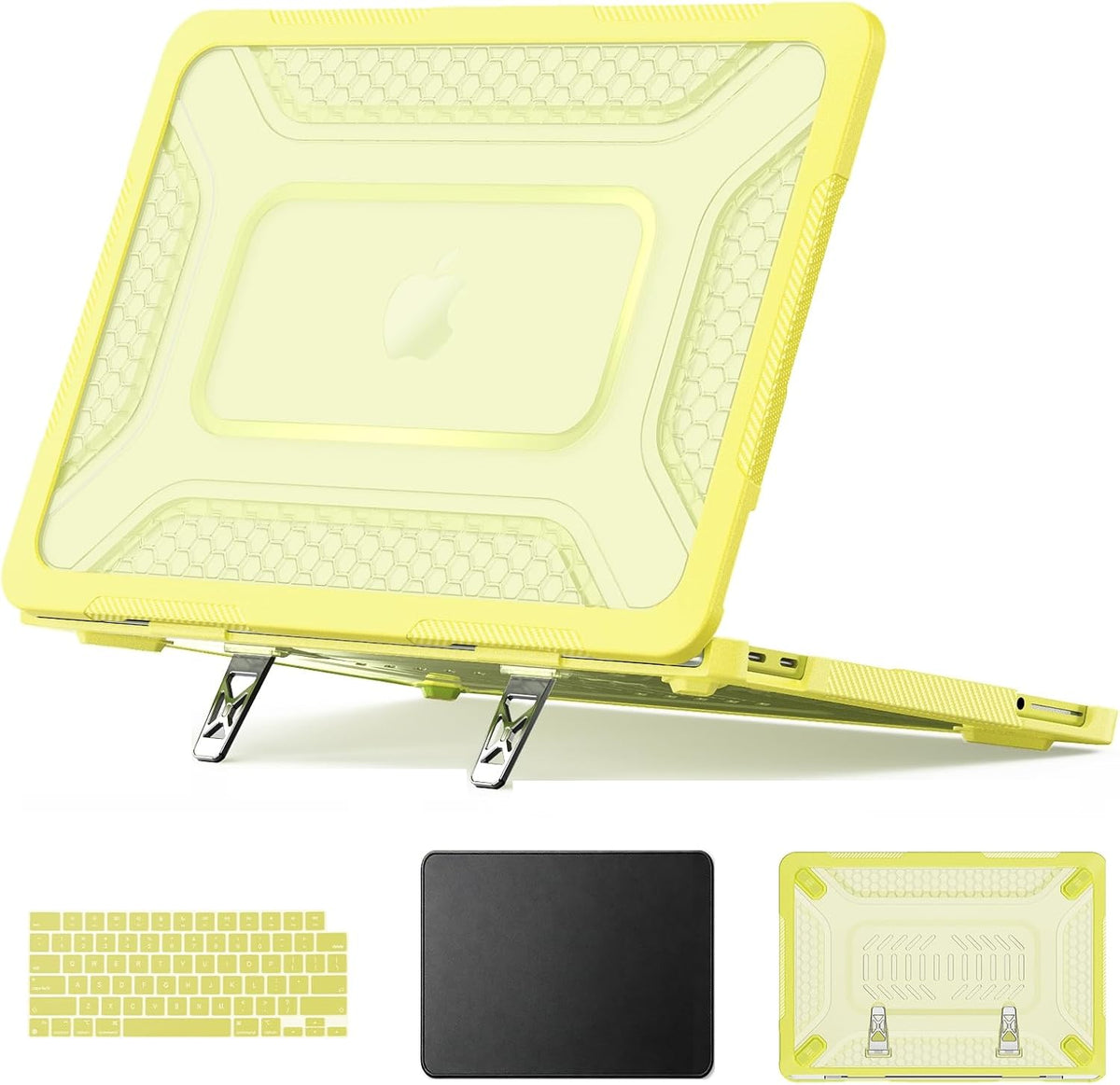 HXCASEAC Funda para MacBook Neo de 13 pulgadas con soporte, cubiert...