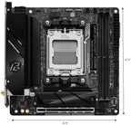 ASRock B650I Lightning WiFi AMD AM5 Mini-ITX Motherboard, WiFi Lightning