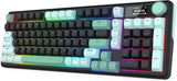 Redragon K768 PRO Teclado inalámbrico de 98 teclas para juegos, pan...
