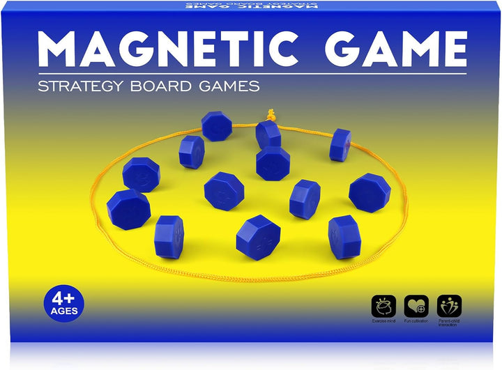 Juego de imán con cuerda juego de ajedrez magnético para