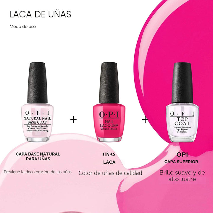 OPI Esmalte de uñas, paquete Bubble Bath &amp; Funny Bunny, esmalte...