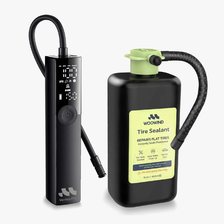 Woowind Compresor de Aire Inflador de Neumáticos Portátil Premium,...