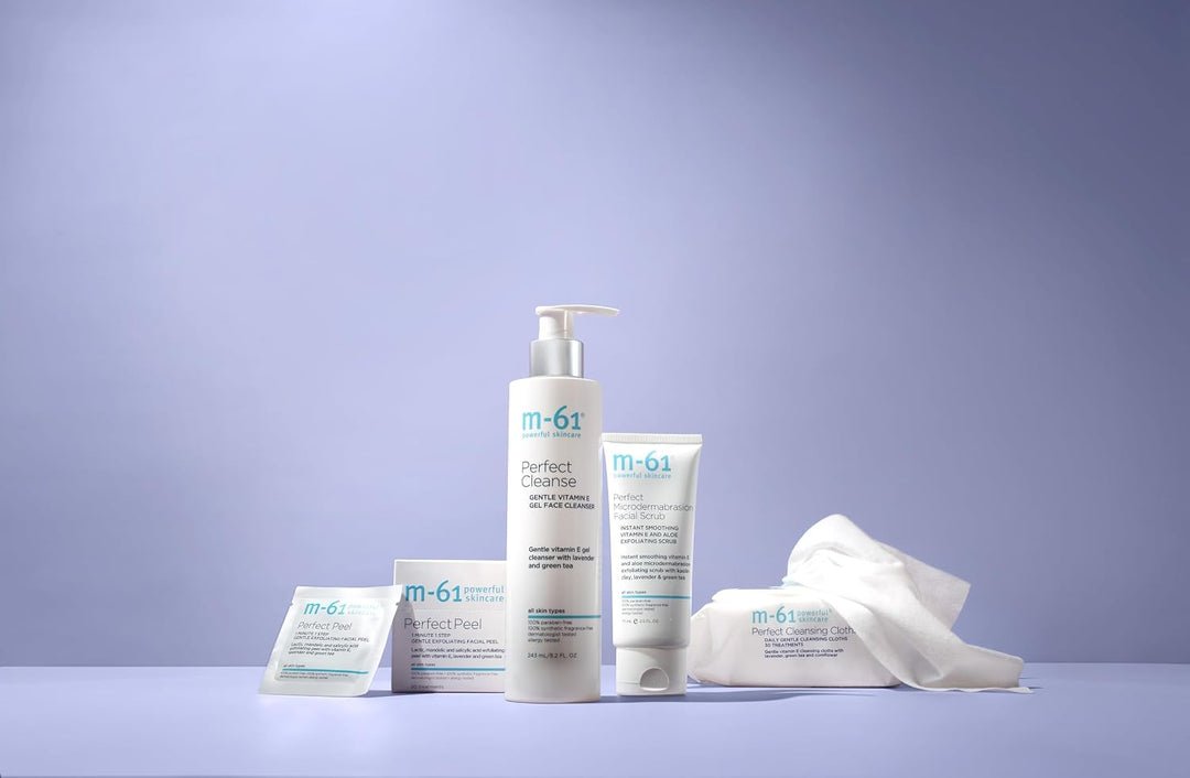 m-61 Perfect Microdermabrasion Facial Scrub - Exfoliante facial sua...