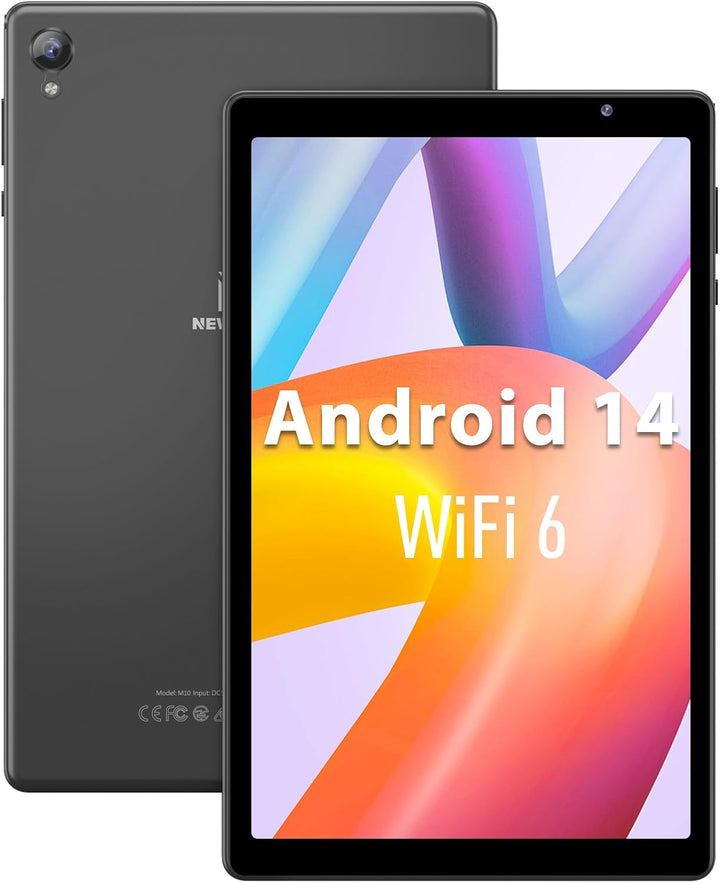 NEWISION Tablet Android de 10 pulgadas, 32 GB de almacenamiento, cu...