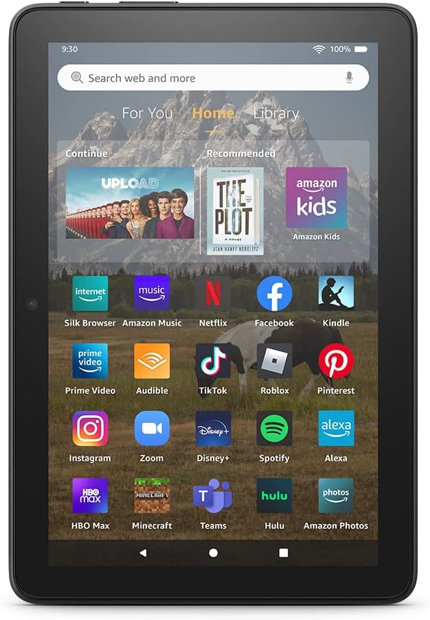 Tableta Amazon Fire HD 8, pantalla HD de 8", 32 GB, procesador...