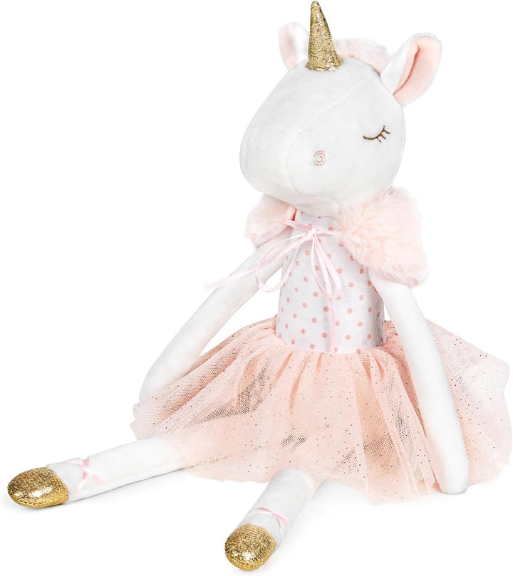 Mikee Fluffie Peluche de unicornio de 14", juguetes de unicorni...