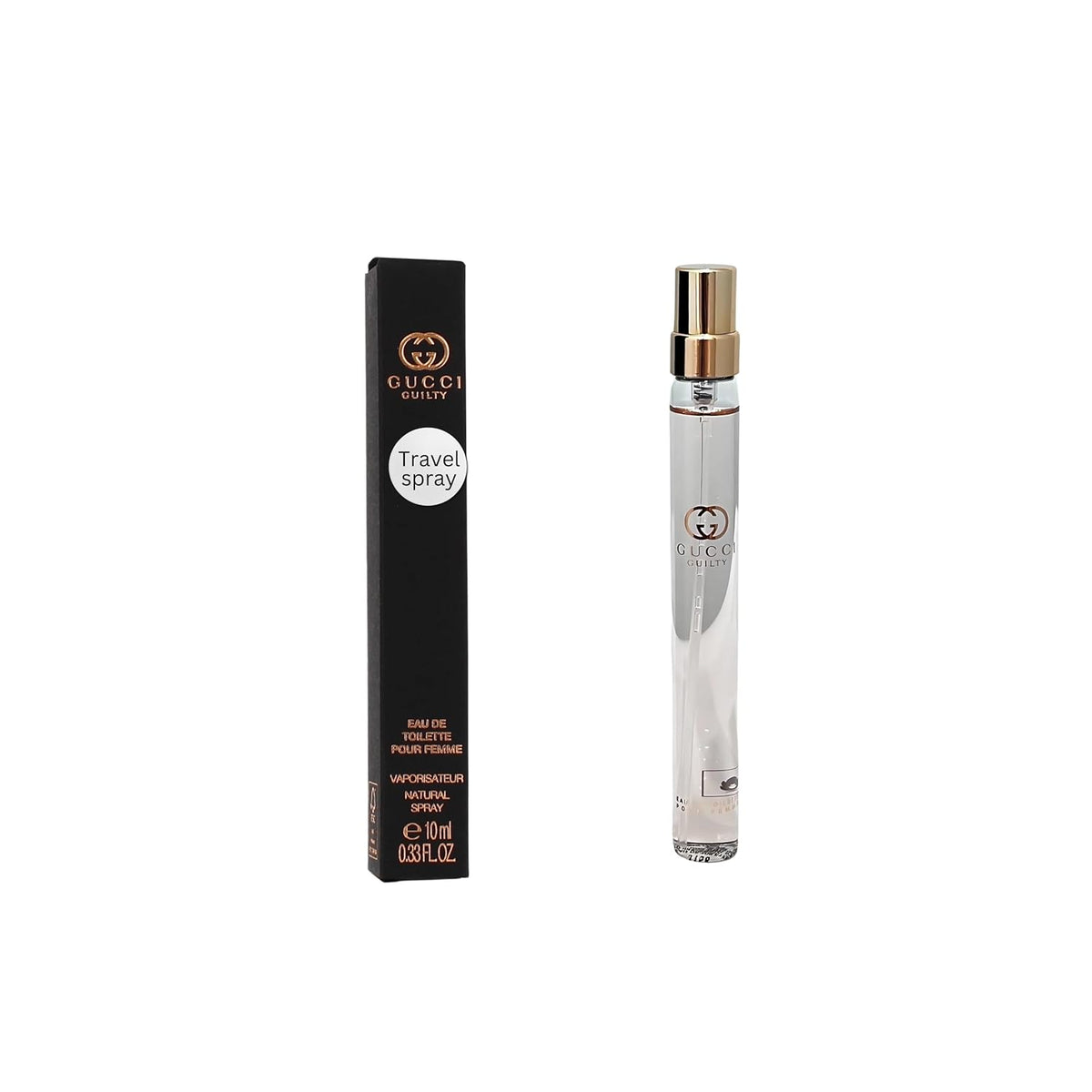 Gucci Guilty Perfume para Mujeres Spray de Viaje Pour Femme EDT 0.3...