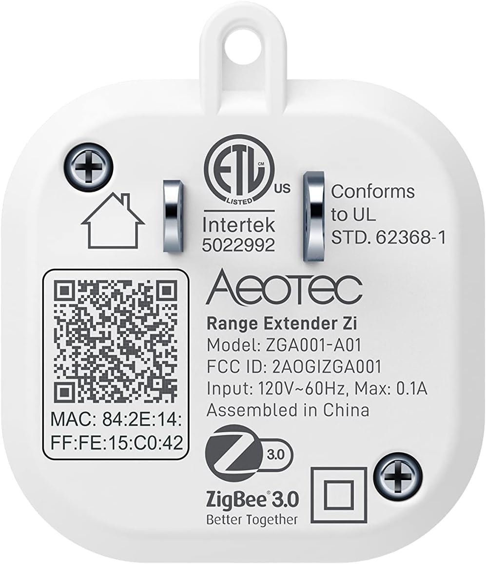 Aeotec Range Extender Zi - Zigbee Network Extender -