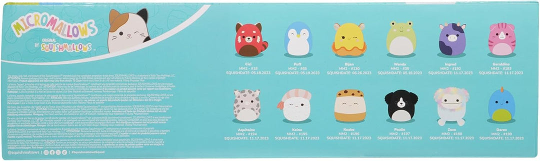 Squishmallows Micromallows originales paquete de 12 \u2013 Aquitain...