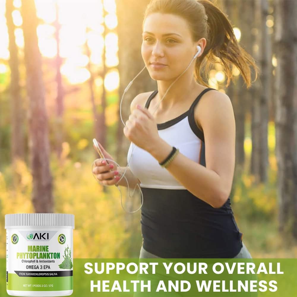 AKI Broccoli Broccoli Powder (5.29 oz \/ 150g) y polvo de fitoplanc...