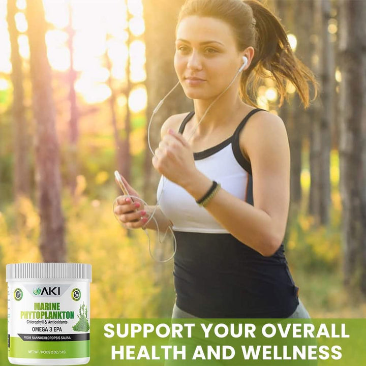 AKI Broccoli Broccoli Powder (5.29 oz \/ 150g) y polvo de fitoplanc...