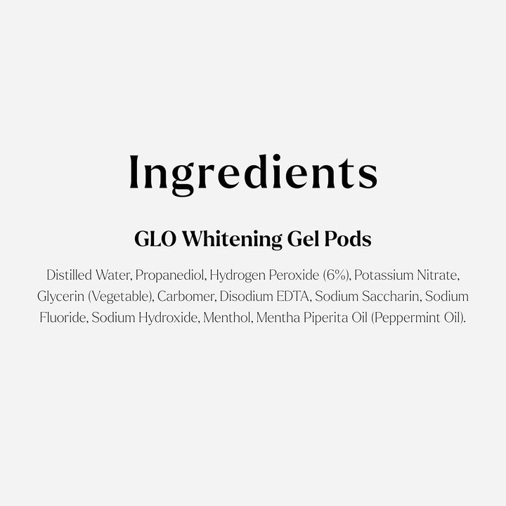 GLO Science Gel blanqueador para dientes \u2013 Blanqueador dental...