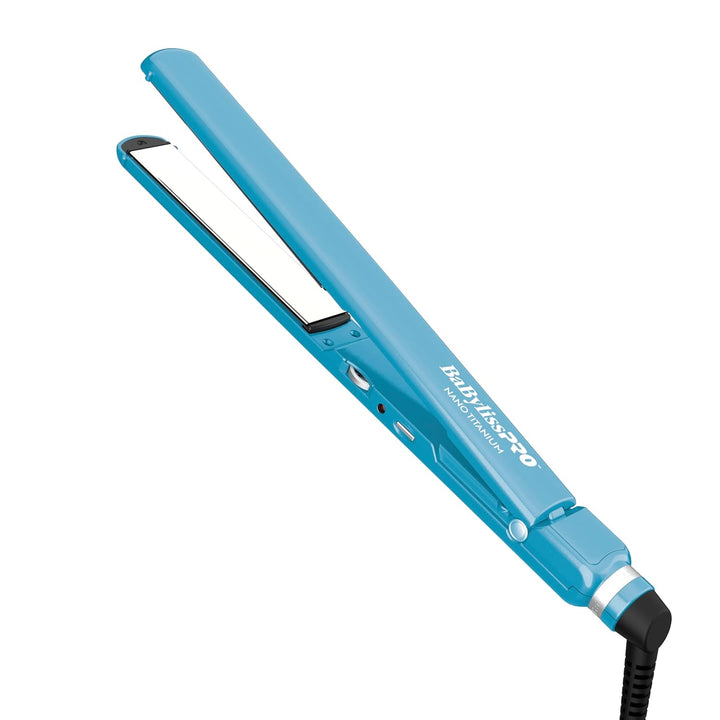 BabylissPRO Nano Titanium Ultra-Thin Hair Straightener, Professiona...