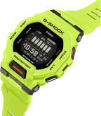 Casio G-Shock G-Squad Move Reloj digital conectado, correa de resina color verde lima GBD200-9