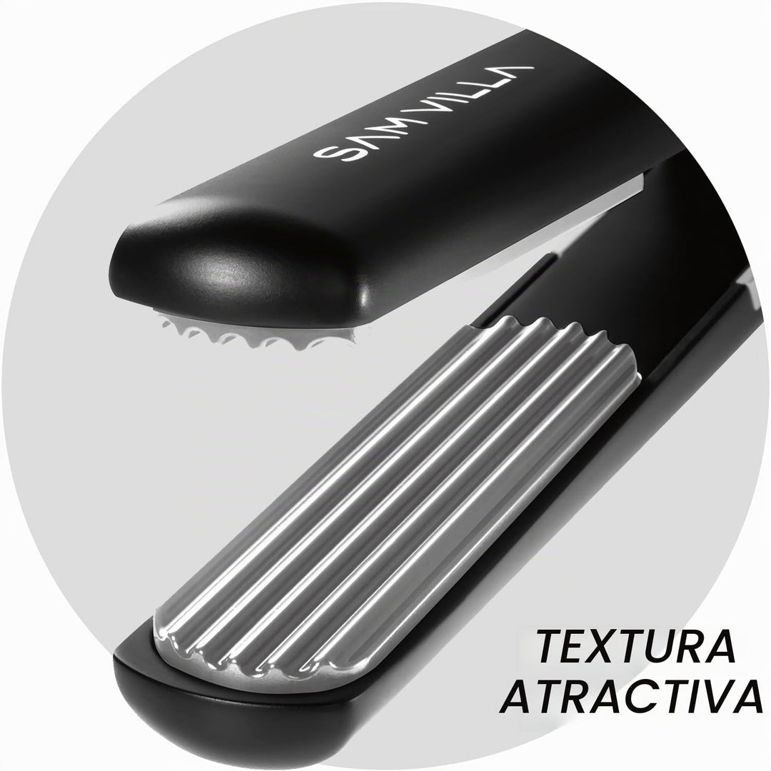Sam Villa TEXTUR - Plancha de pelo texturizadora profesional con co...