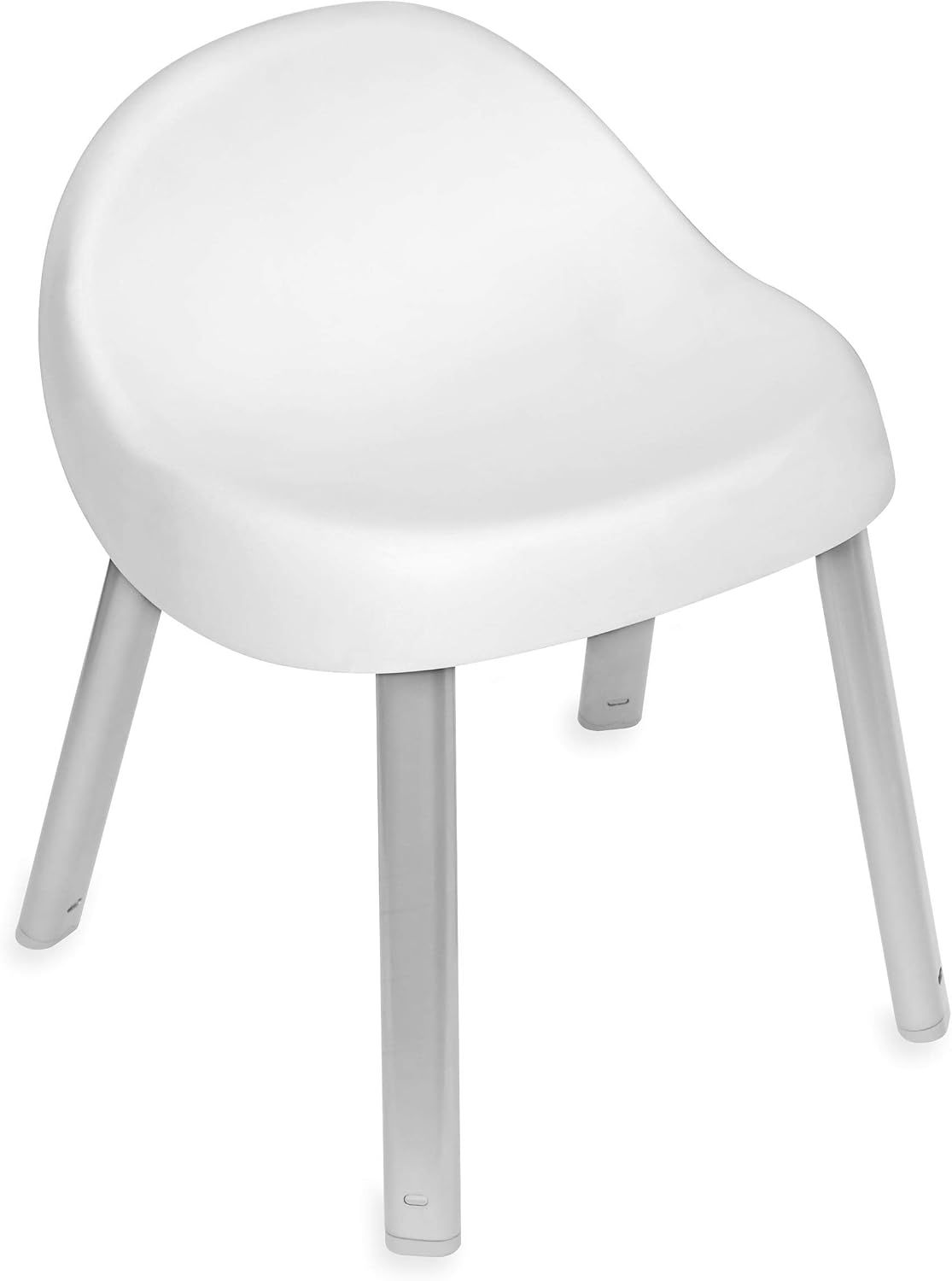 Skip Hop Sillas de actividades para niños pequeños, juego de 2, metal, color blanco
