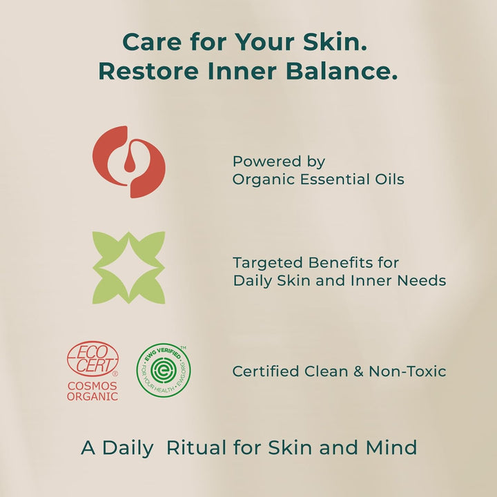 INNA ORGANIC Mascarilla de hoja \u2013 Calmante y calmante, certifi...