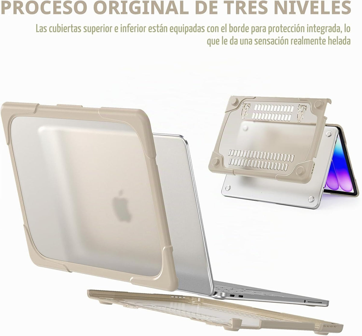 Batianda Funda resistente para MacBook Neo de 13 pulgadas, versión...
