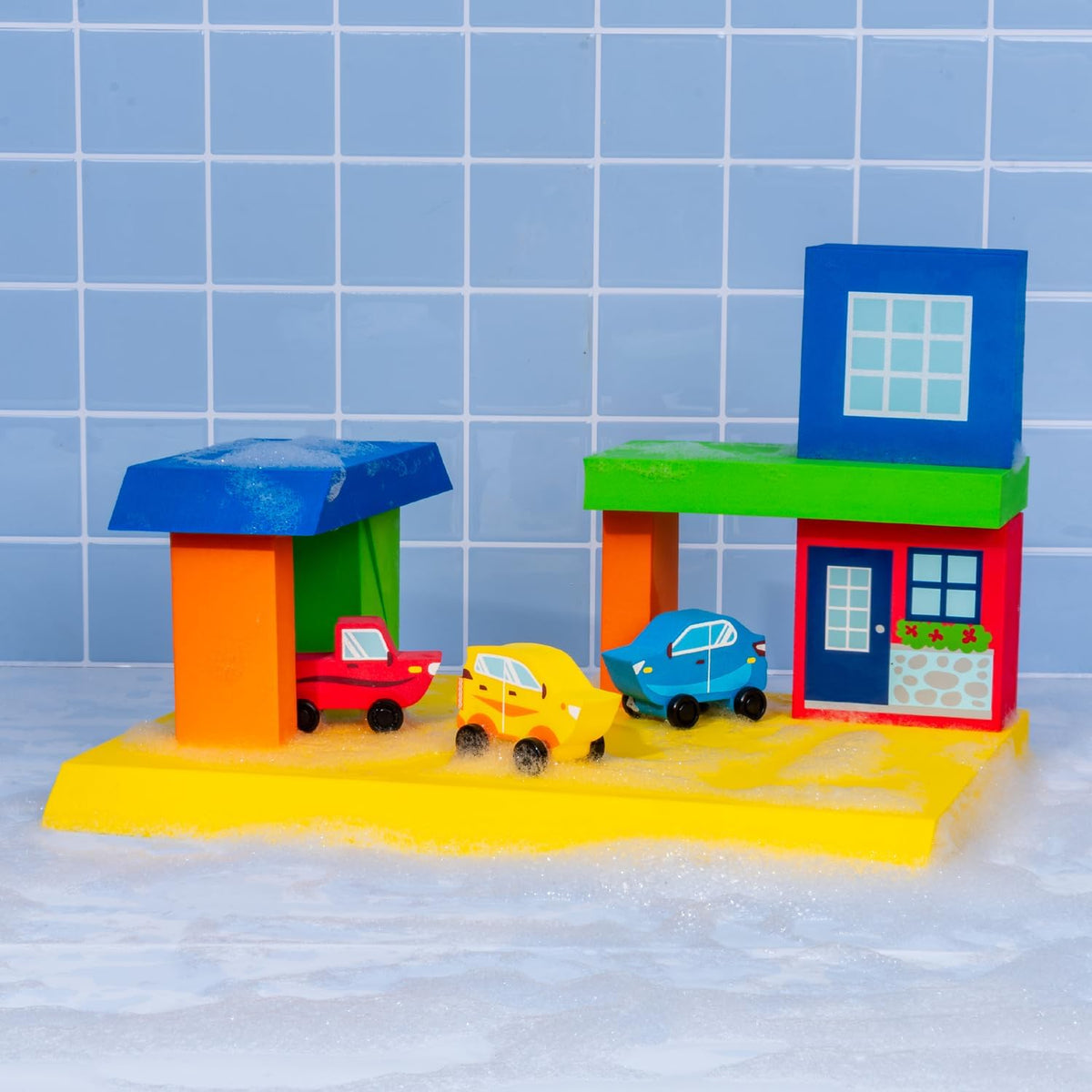 Juego de autos flotantes BathBlocks 22097