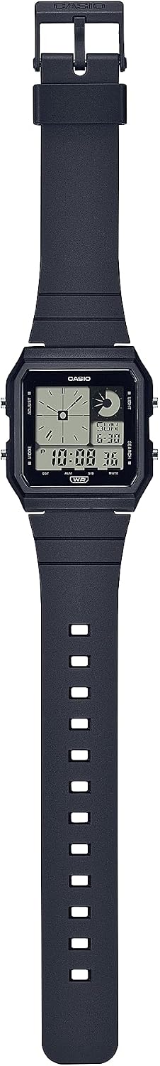 Casio POP Reloj digital con iluminación LED de banda basada en bio-based y alarma diaria