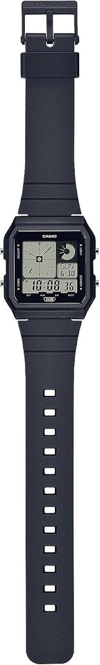 Casio POP Reloj digital con iluminación LED de banda basada en bio-based y alarma diaria