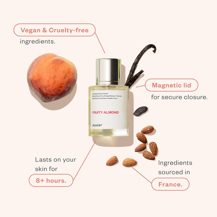 Dossier - Almendra Frutal - Eau de Parfum - Perfume de Lujo - Puro...