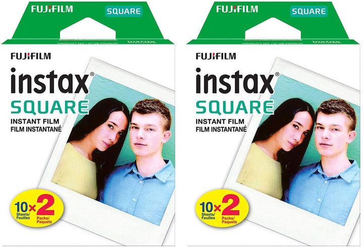 Fujifilm Instax - Película instantánea cuadrada 2X (40 exposiciones...