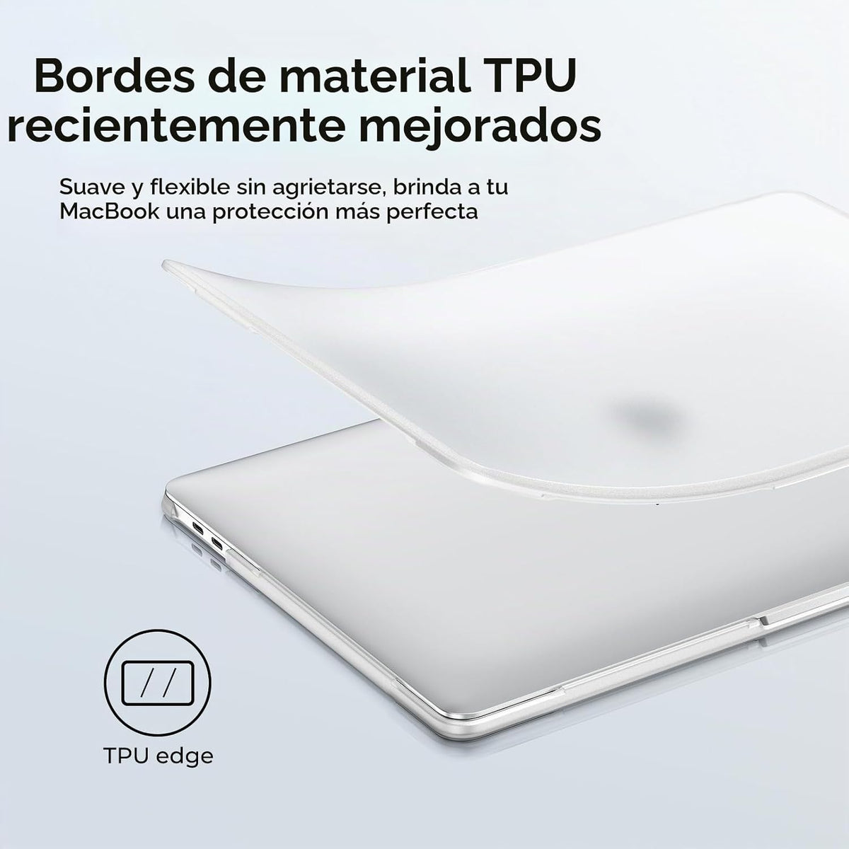BlueSwan Funda rígida anticraqueado compatible con MacBook Pro de 1...