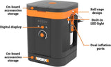 WORX Compresor de aire portátil para inflador de neumáticos, bomba...