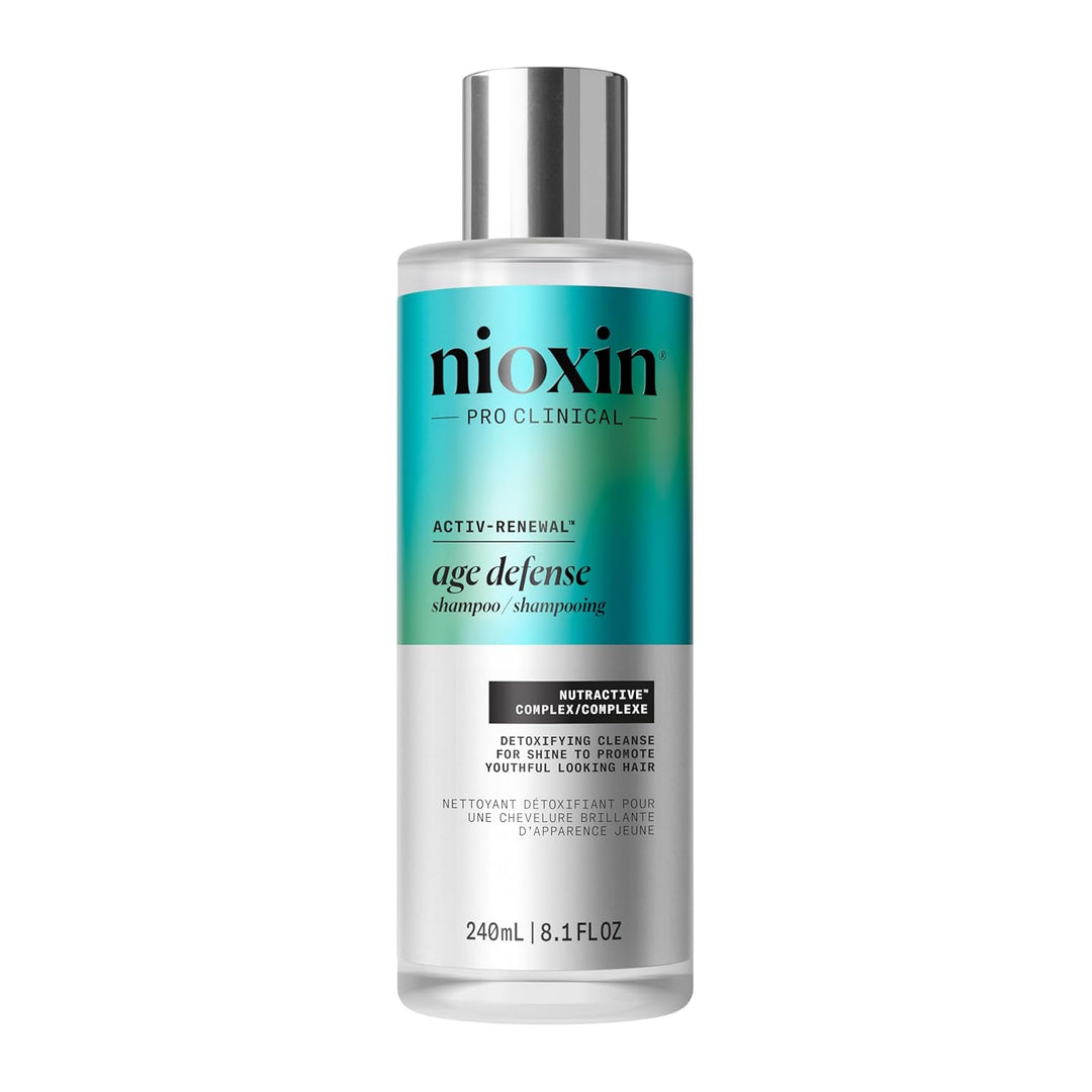 Nioxin Age Defense Shampoo for Aging Hair | Detox Scalp Cleanser wi...