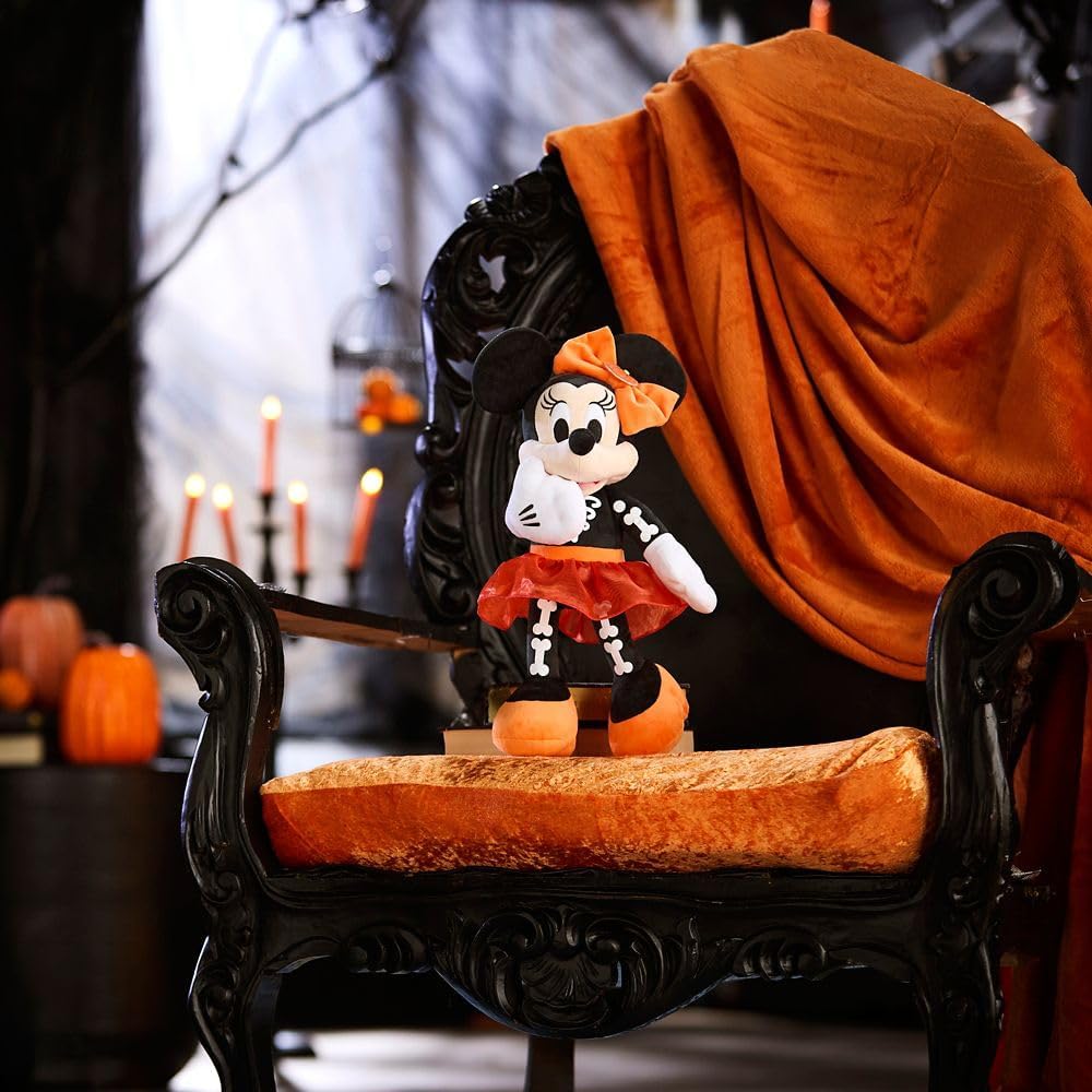 Disney Store Peluche oficial de Halloween, juguetes de peluche de Disney