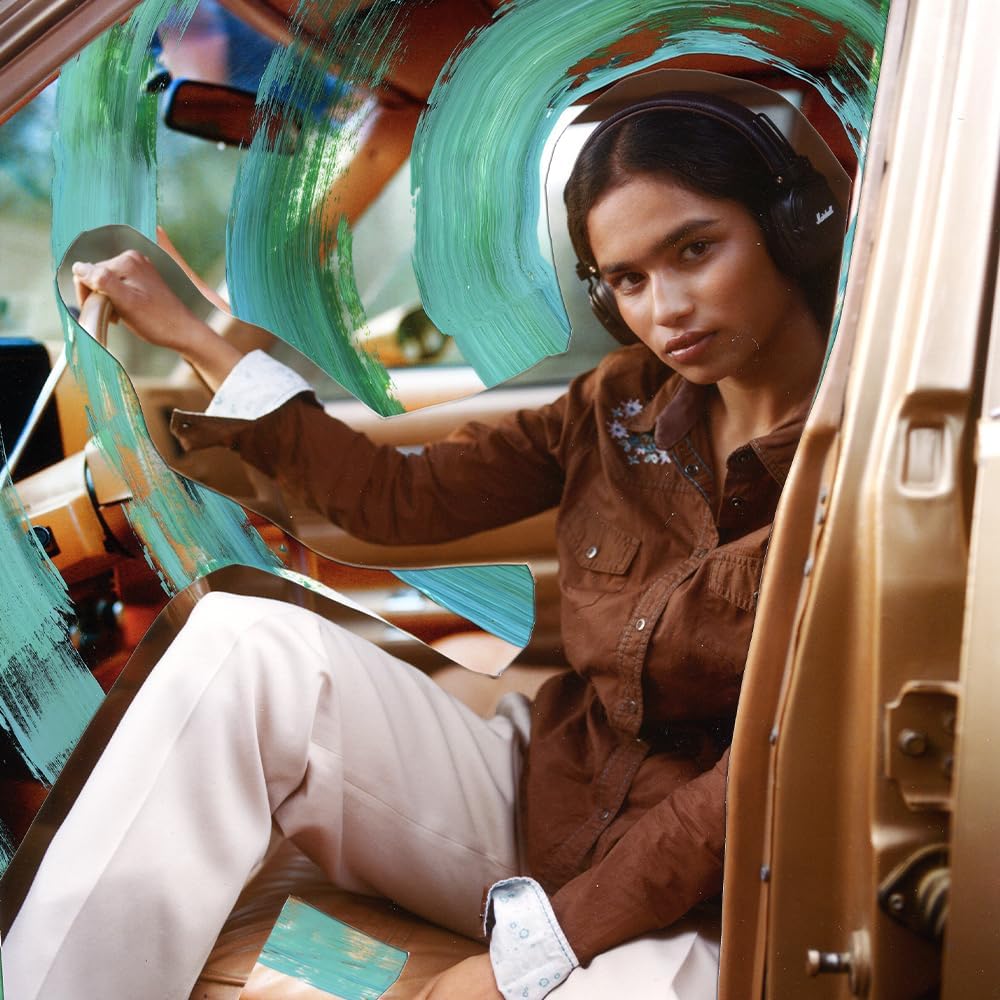 Marshall Major V - Auriculares inalámbricos Bluetooth en la oreja,...