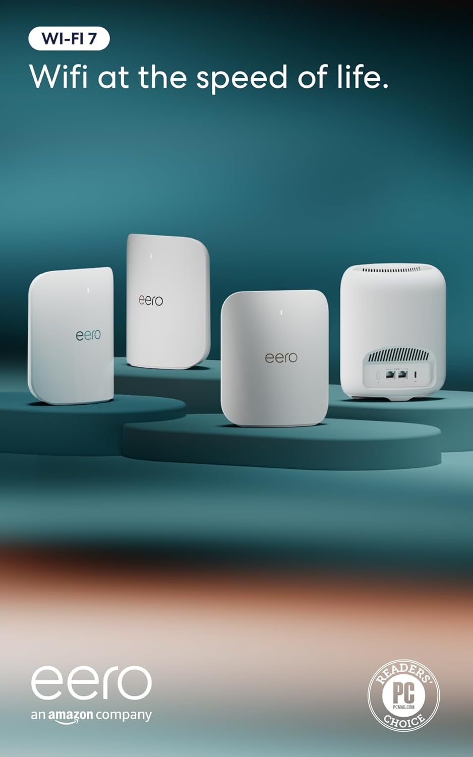 Router Wi-Fi 7 triple banda Amazon eero Pro 7 (modelo más reciente)...