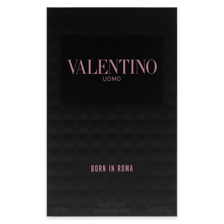Valentino Uomo Born In Roma EDT espray para hombre de 3.4 onzas