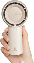 JISULIFE Ventilador turbo portátil portátil recargable 4000mAh 5 ve...