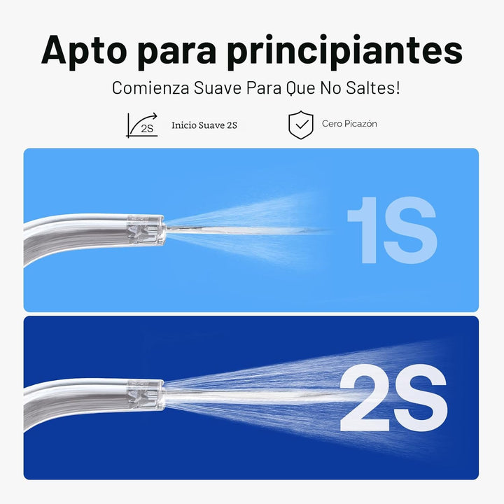 Bitvae - Irrigador dental de agua para dientes, púas de limpieza de...