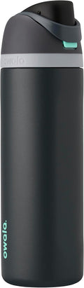 Owala FreeSip - Botella de agua de acero inoxidable de 24 onzas Foggy Tide