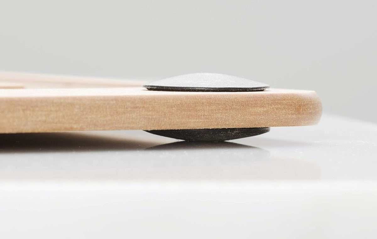 Epicurean Tabla de cortar todo en uno con pies antideslizantes y ranura para jugos, 11.5 x 9 pulgadas, natural/negro